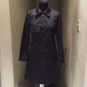 Black H&M Trench Coat